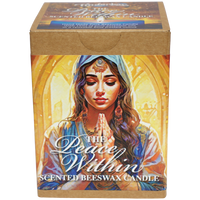 The Peace Within - Scented Beeswax Candle
