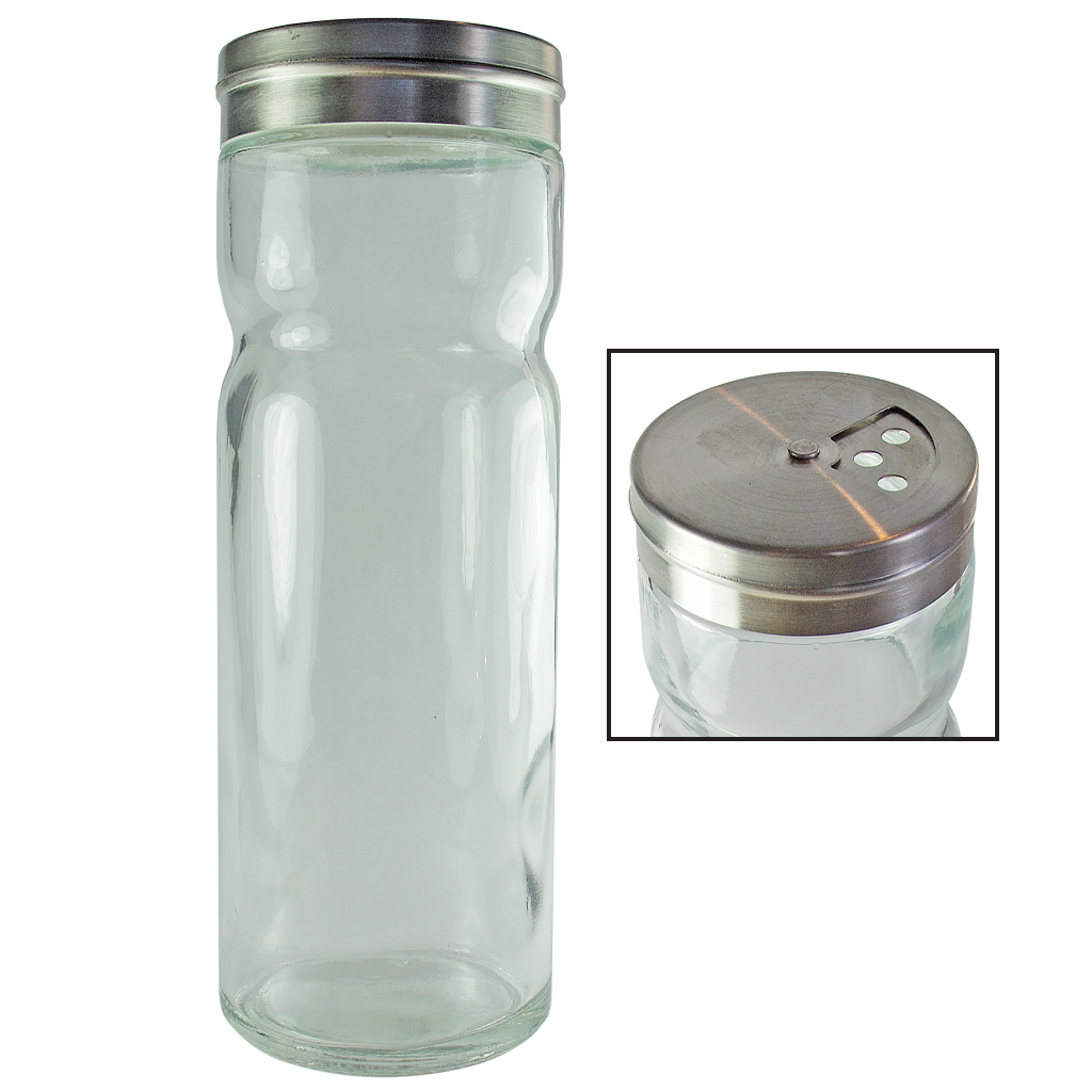65g Clear Glass Spice Shaker