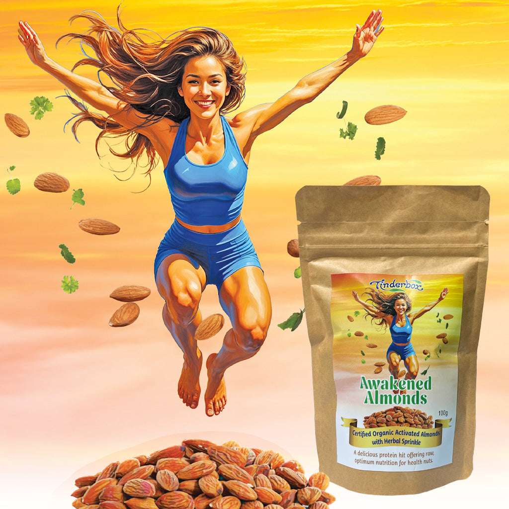 Awakened Almonds - with Herbal Sprinkle 100g